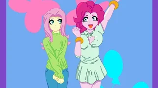 Fluttershy and Pinkie Pie