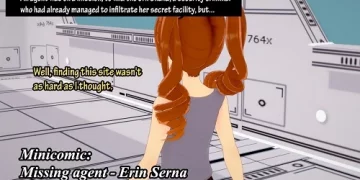 GabrielLM180 - Minicomic - Missing agent - Erin Serna