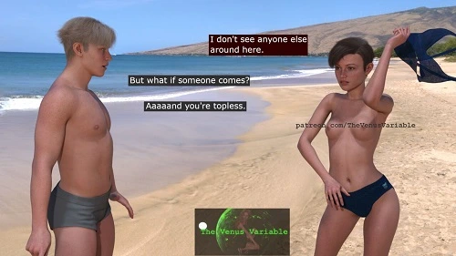 The Venus Variable - Blowjob - Heidi and Victor on the Beach