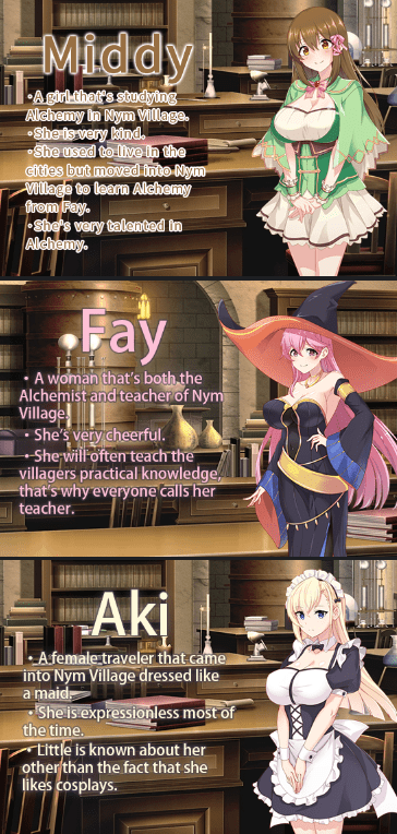 Alchemist’s Fantasy R ~ A Girl’s Alchemic Furnace ~[v1.1] By Hanabi Games