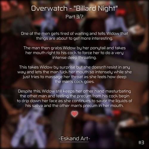 Eskandart - Overwatch - Billiard Night