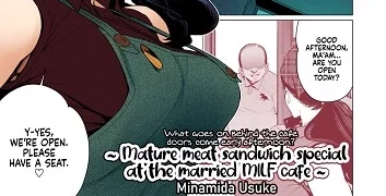 Matured Meat Sandwich Special at the Married MILF Cafe - Color (English)
