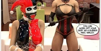 DBComix - Harley From Arkham to Rubber Maid