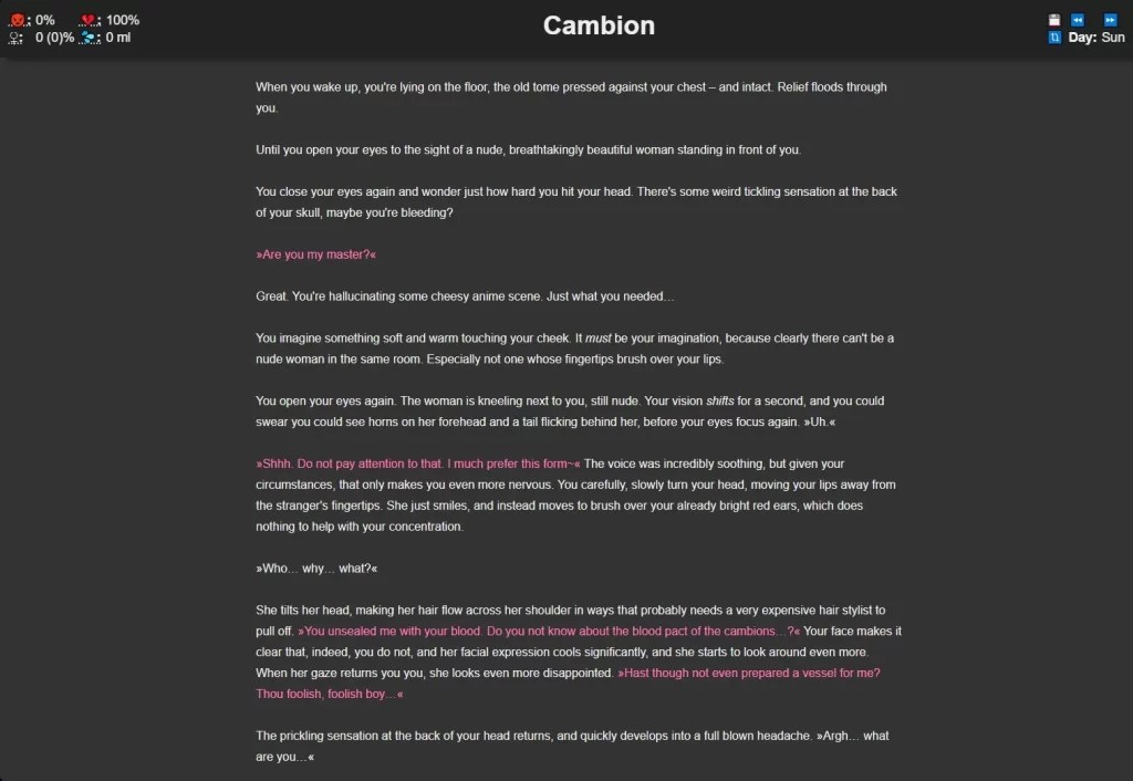 Cambion [v0.4.4] By Chiakipus